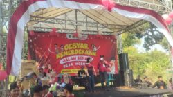 Meriahkan Agustusan Jalan Sehat Dusun Krikilan Desa Ngembeh Bertabur Doorprize Utama Kulkas dan Sepeda Gunung