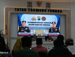 Awali Tugas, Kapolres Pamekasan AKBP Wahyu Hidayat Ajak Media Jadi Mitra Jaga Kamtibmas