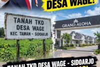 TANAH TKD WAGE DIPERTANYAKAN, GRAND ALOHA BERDIRI DI ATAS LAHAN YANG DIDUGA ASET DESA