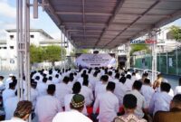 Doa Menggema Dari Balik Jeruji!, 150 Warga Binaan Lapas Narkotika Pamekasan Gelar Sholat Istisqa dan Doa Minta Hujan Turun