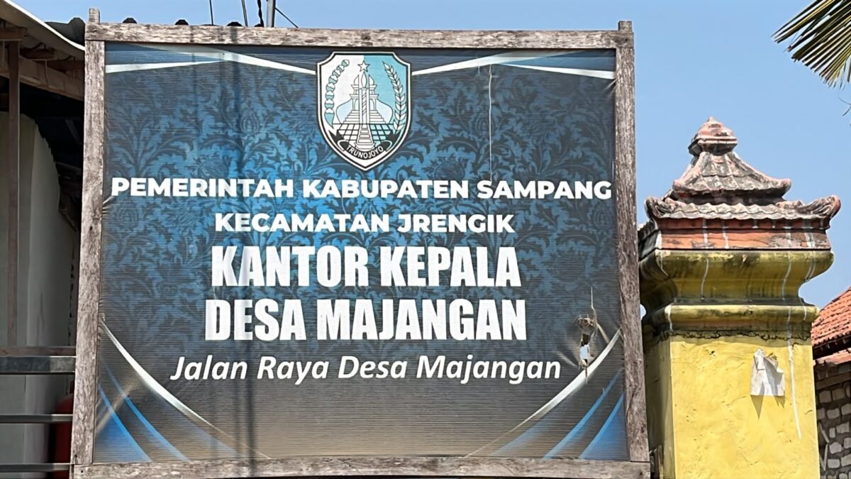 Bendahara Desa Majangan Bantah Tudingan Pungli, Persoalan Tak Terkait Desil Bansos.
