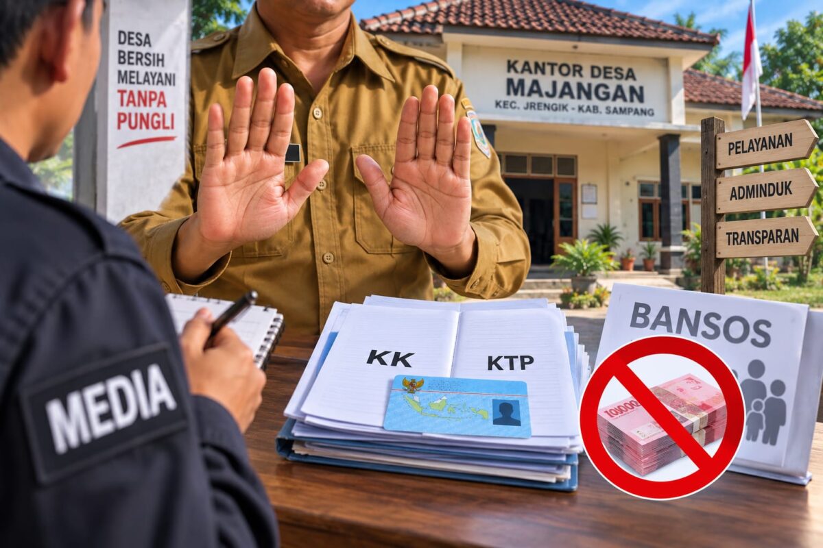 Dikaitkan dengan Pungli Desil Bansos, Bendahara Desa Majangan Angkat Bicara