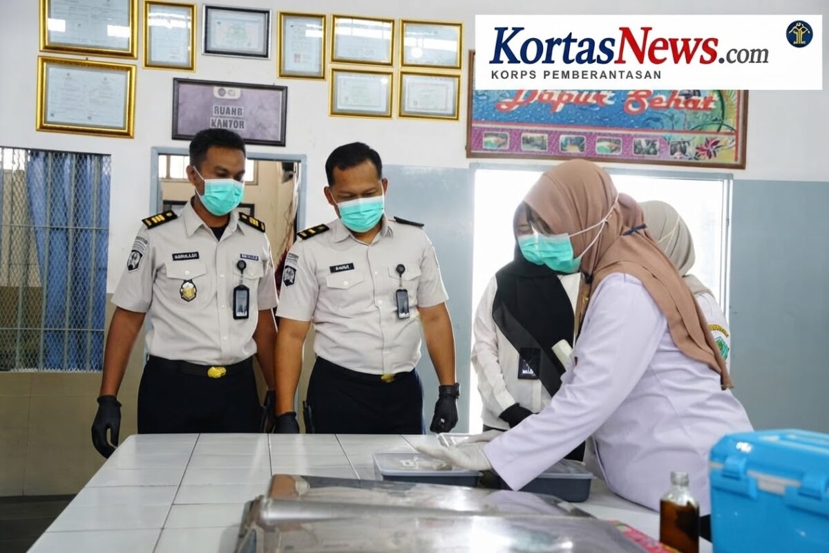 Gandeng Puskesmas Teja, Lapas Narkotika Pamekasan Perketat Pengawasan Higienitas Dapur Warga Binaan