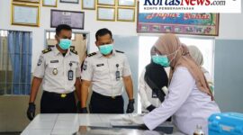 Gandeng Puskesmas Teja, Lapas Narkotika Pamekasan Perketat Pengawasan Higienitas Dapur Warga Binaan