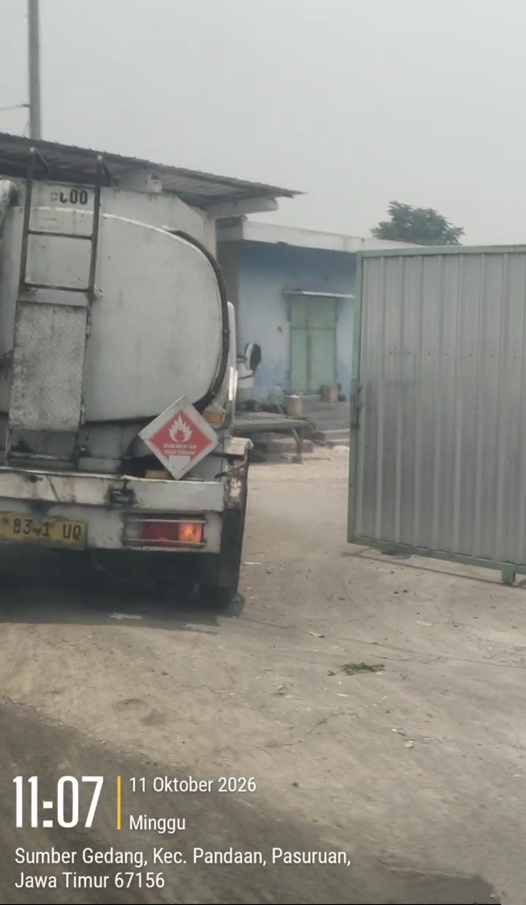 Diduga penimbun solar Lagi lagi Viral Tanki Biru Putih Masih Setor Ke Gudang Lama,